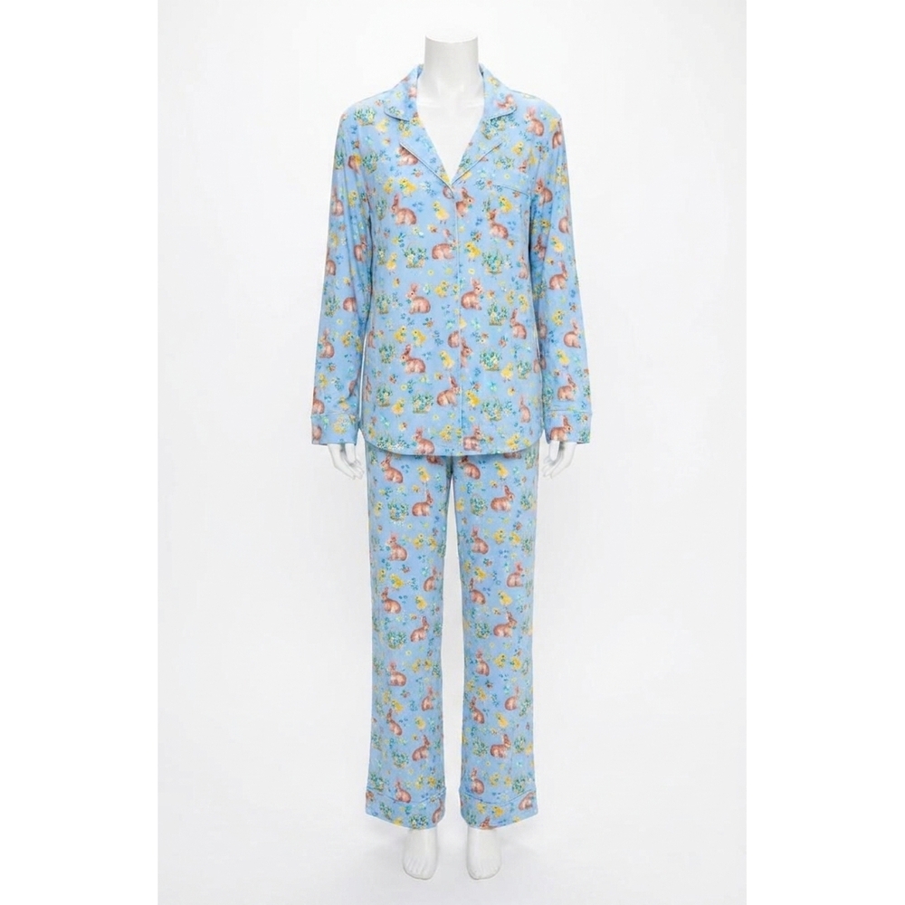 NEW SHOW ME YOUR MUMU classic pajama set in easter sunday jersey